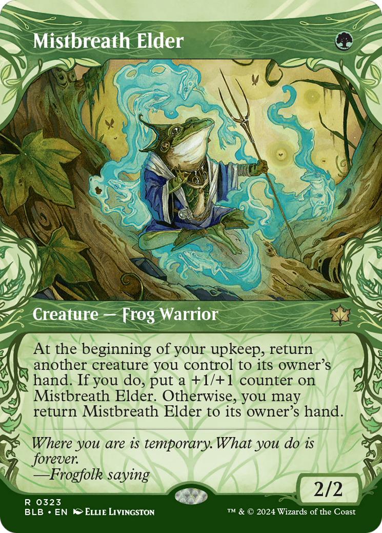 Mistbreath Elder (Showcase) [Bloomburrow] | GrognardGamesBatavia