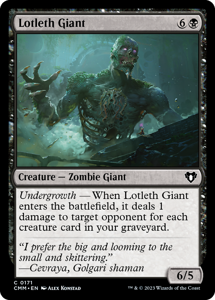 Lotleth Giant [Commander Masters] | GrognardGamesBatavia