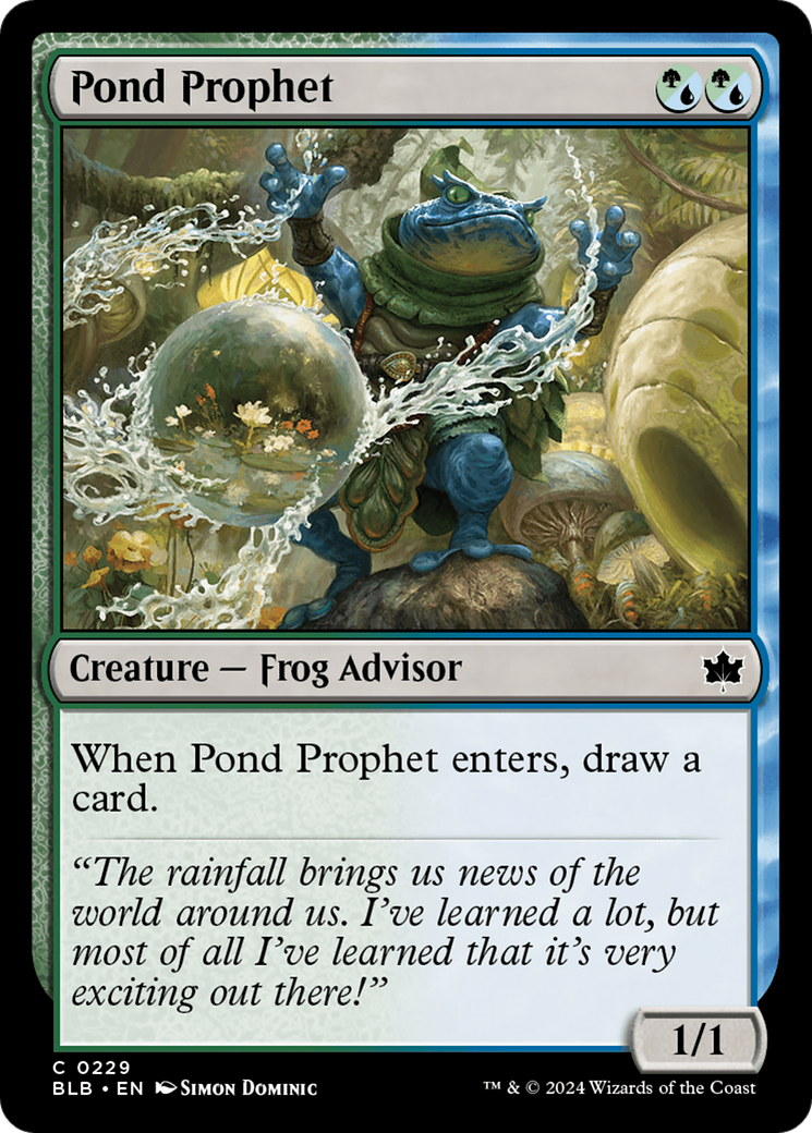 Pond Prophet [Bloomburrow] | GrognardGamesBatavia