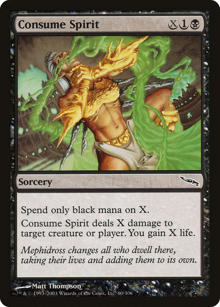 Consume Spirit [Mirrodin] | GrognardGamesBatavia
