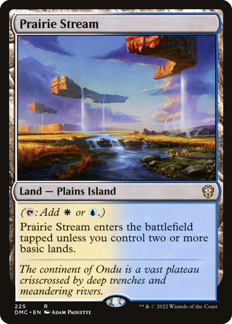 Prairie Stream [Dominaria United Commander] | GrognardGamesBatavia