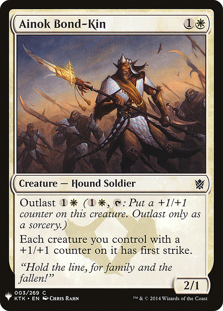 Ainok Bond-Kin [Mystery Booster] | GrognardGamesBatavia