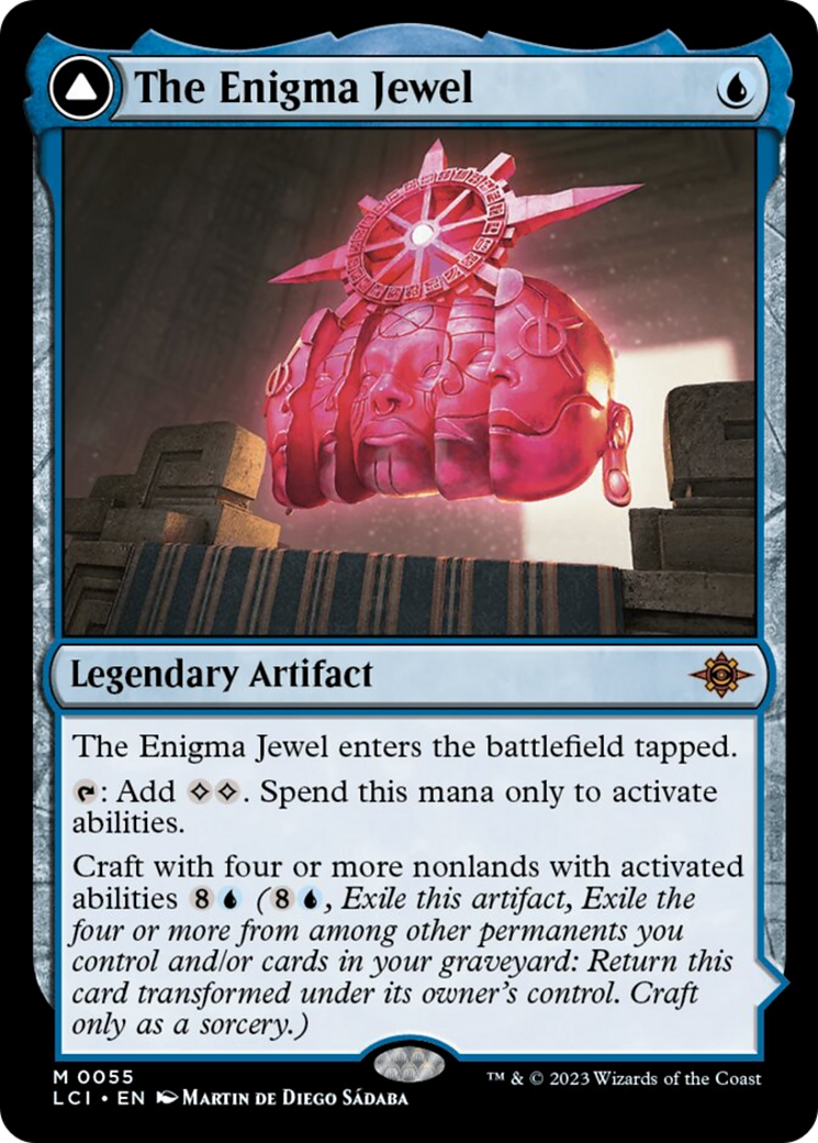 The Enigma Jewel // Locus of Enlightenment [The Lost Caverns of Ixalan] | GrognardGamesBatavia