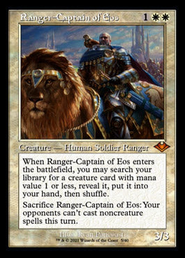 Ranger-Captain of Eos (Retro Foil Etched) [Modern Horizons] | GrognardGamesBatavia