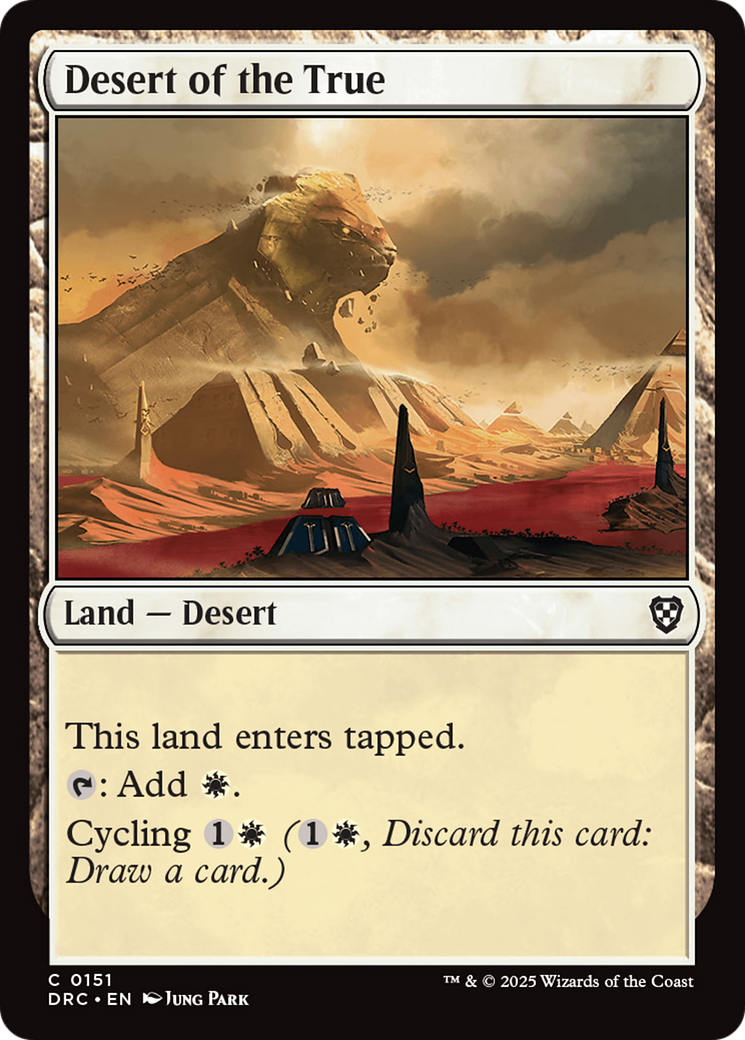 Desert of the True [Aetherdrift Commander] | GrognardGamesBatavia