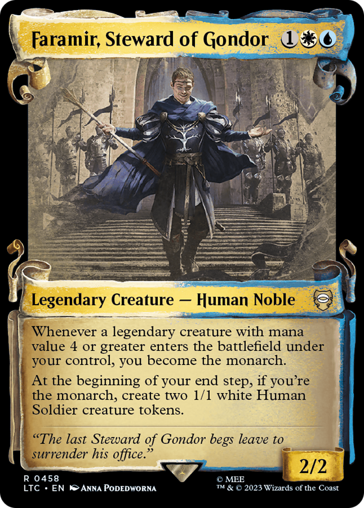 Faramir, Steward of Gondor [The Lord of the Rings: Tales of Middle-Earth Commander Showcase Scrolls] | GrognardGamesBatavia