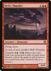 Hell's Thunder [The List] | GrognardGamesBatavia