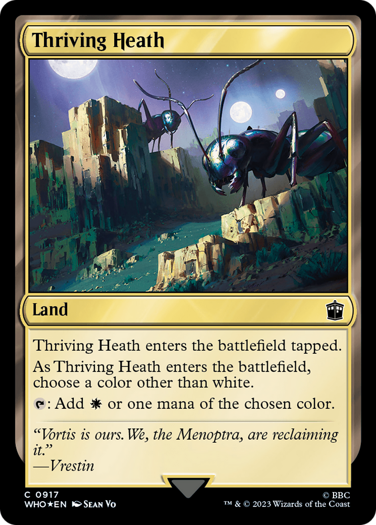 Thriving Heath (Surge Foil) [Doctor Who] | GrognardGamesBatavia