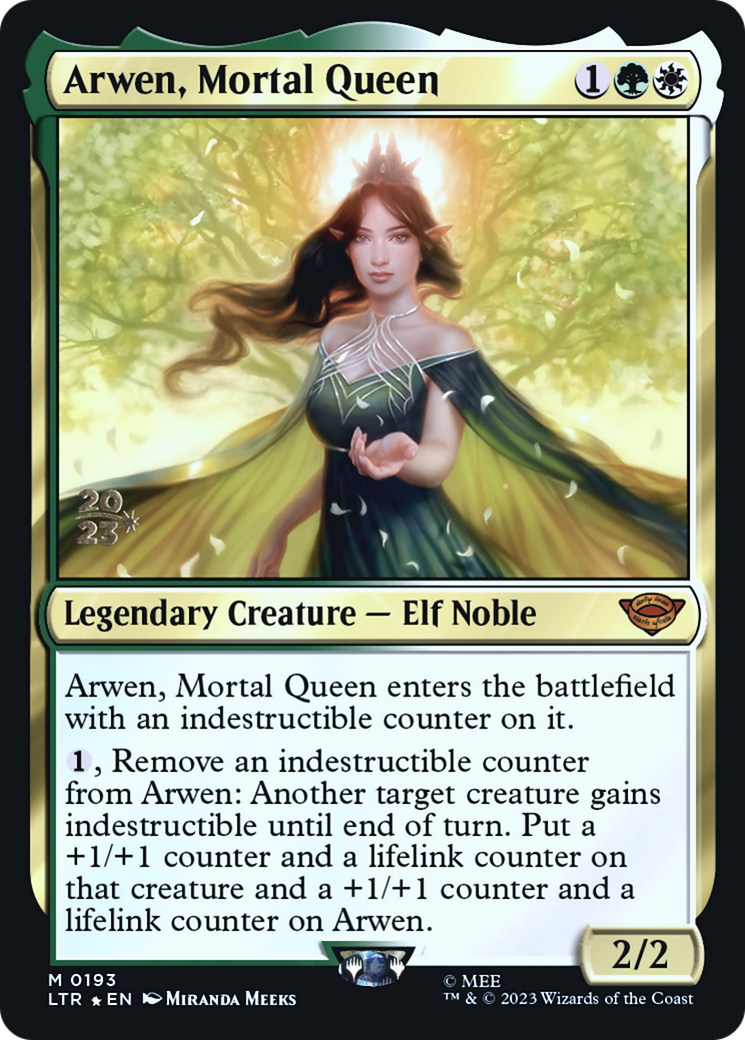 Arwen, Mortal Queen [The Lord of the Rings: Tales of Middle-Earth Prerelease Promos] | GrognardGamesBatavia