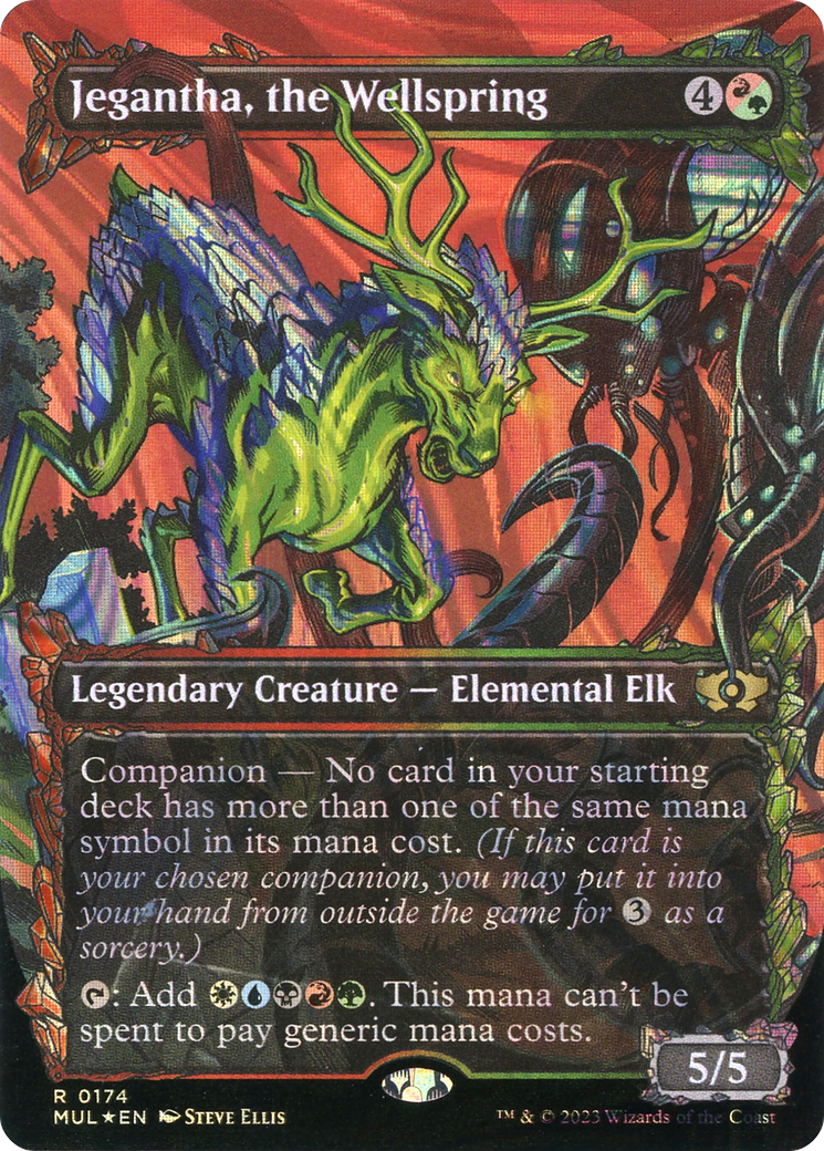 Jegantha, the Wellspring (Halo Foil) [Multiverse Legends] | GrognardGamesBatavia