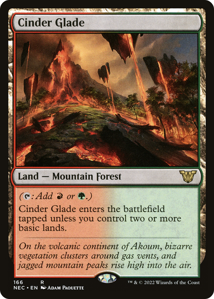 Cinder Glade [Kamigawa: Neon Dynasty Commander] | GrognardGamesBatavia
