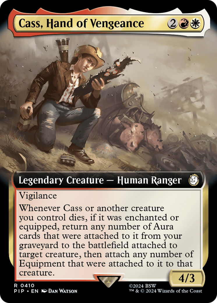 Cass, Hand of Vengeance (Extended Art) [Fallout] | GrognardGamesBatavia