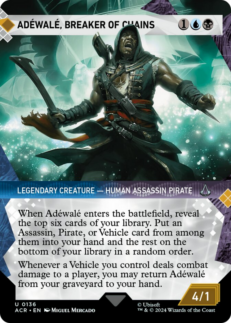 Adewale, Breaker of Chains (Showcase) [Assassin's Creed] | GrognardGamesBatavia