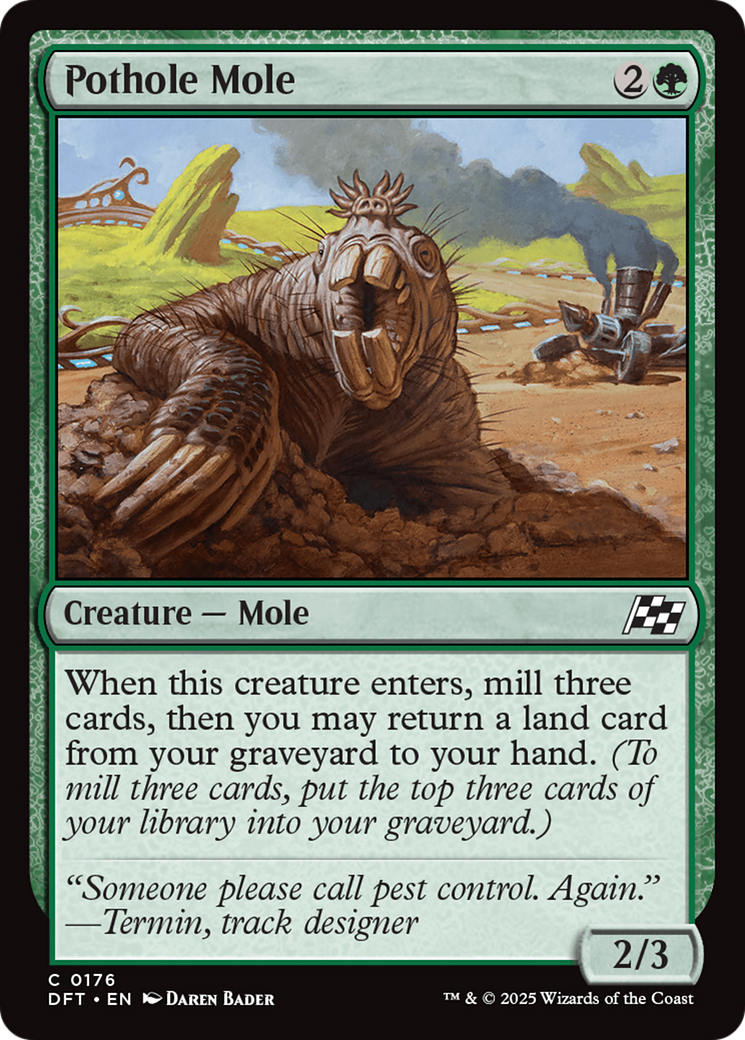 Pothole Mole [Aetherdrift] | GrognardGamesBatavia