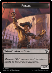 City's Blessing // Pirate (0005) Double-Sided Token [The Lost Caverns of Ixalan Commander Tokens] | GrognardGamesBatavia