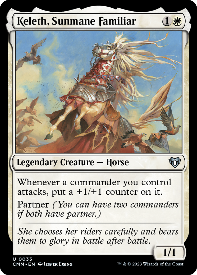 Keleth, Sunmane Familiar [Commander Masters] | GrognardGamesBatavia