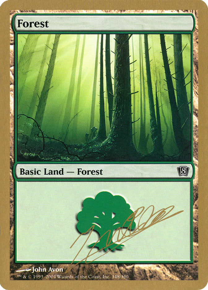 Forest (jn348) (Julien Nuijten) [World Championship Decks 2004] | GrognardGamesBatavia