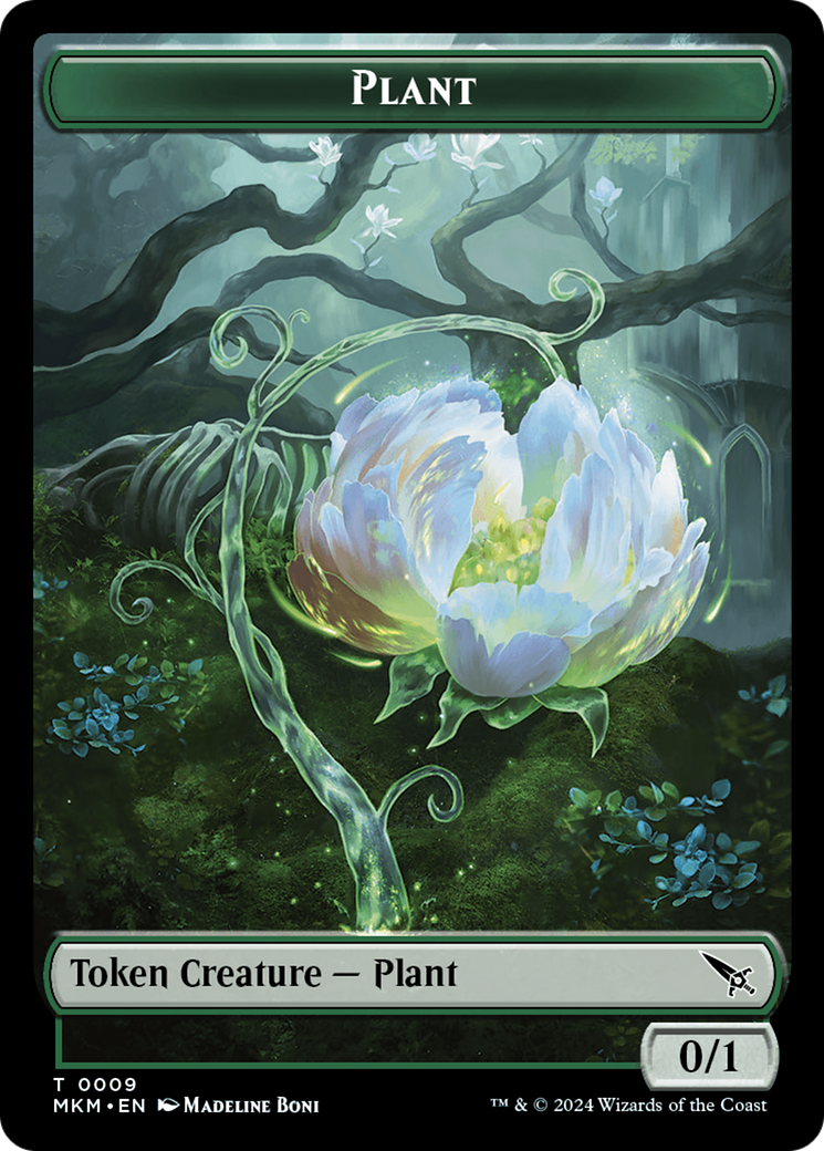 Plant Token [Murders at Karlov Manor Tokens] | GrognardGamesBatavia