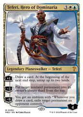 Teferi, Hero of Dominaria (White Border) [Mystery Booster 2] | GrognardGamesBatavia