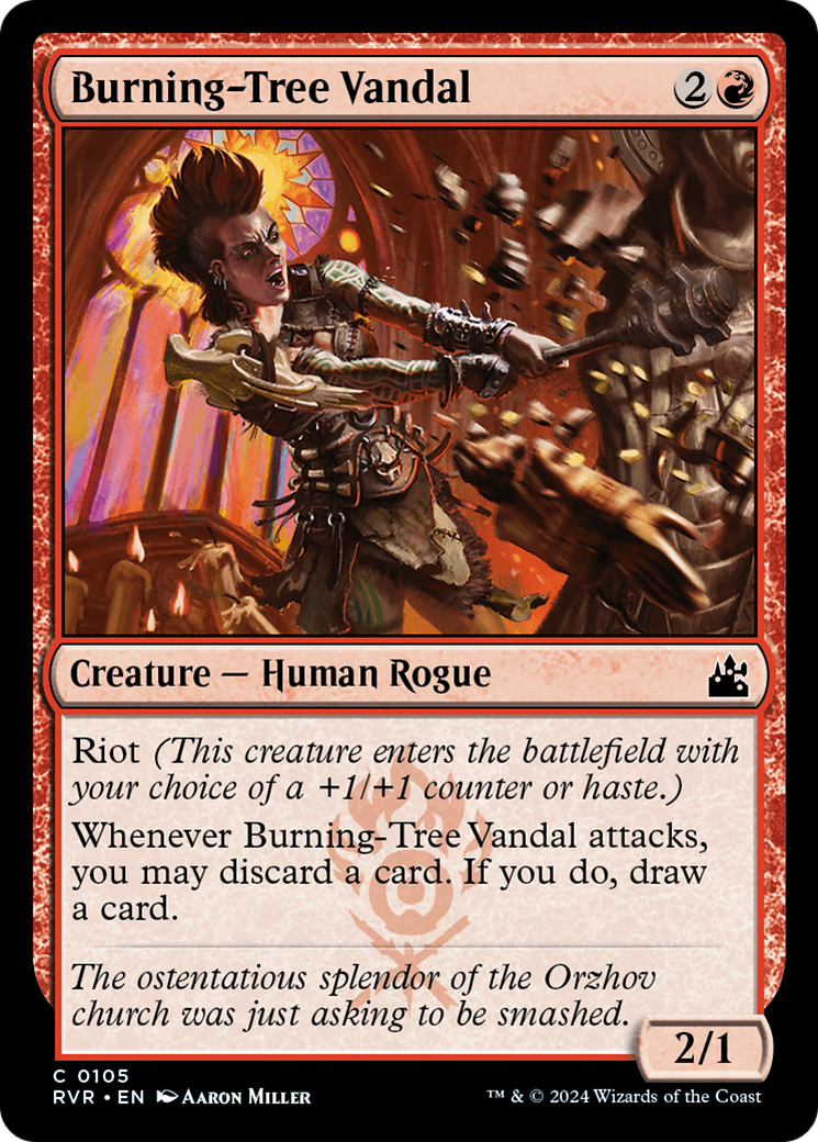 Burning-Tree Vandal [Ravnica Remastered] | GrognardGamesBatavia