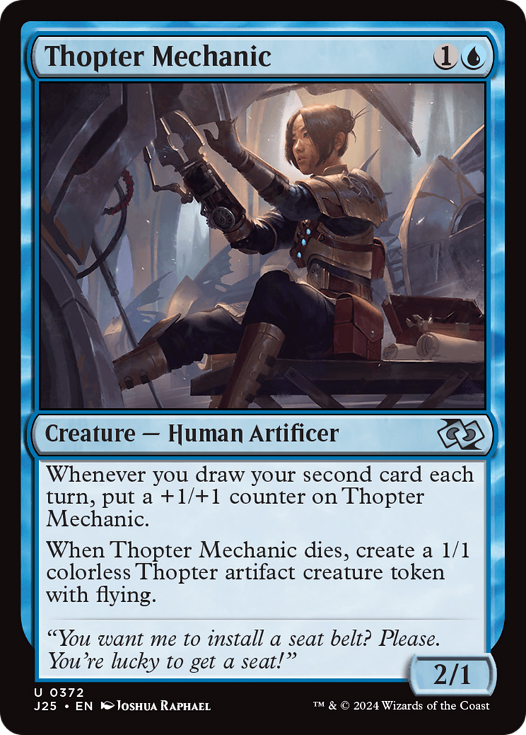 Thopter Mechanic [Foundations Jumpstart] | GrognardGamesBatavia