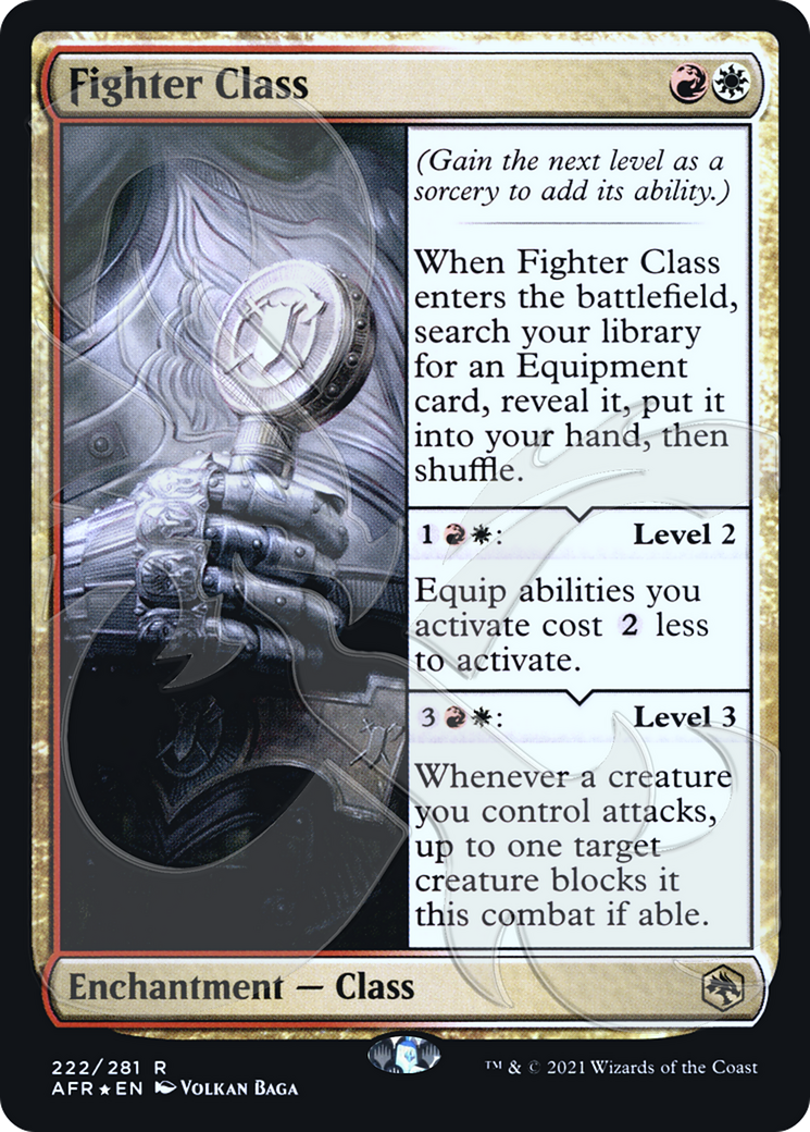 Fighter Class (Ampersand Promo) [Dungeons & Dragons: Adventures in the Forgotten Realms Promos] | GrognardGamesBatavia