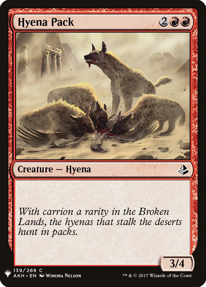 Hyena Pack [Mystery Booster] | GrognardGamesBatavia