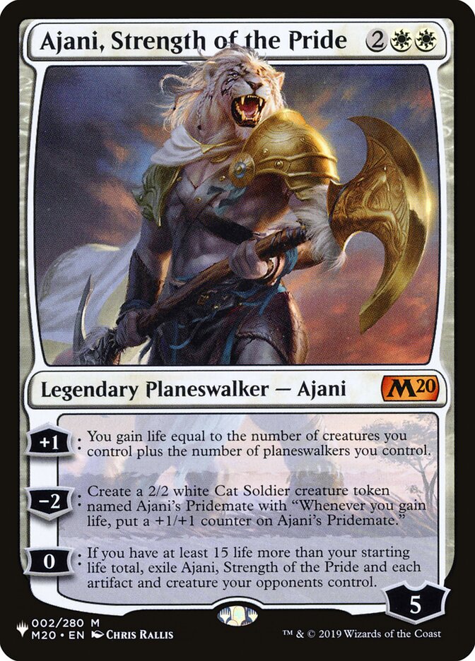 Ajani, Strength of the Pride [The List] | GrognardGamesBatavia