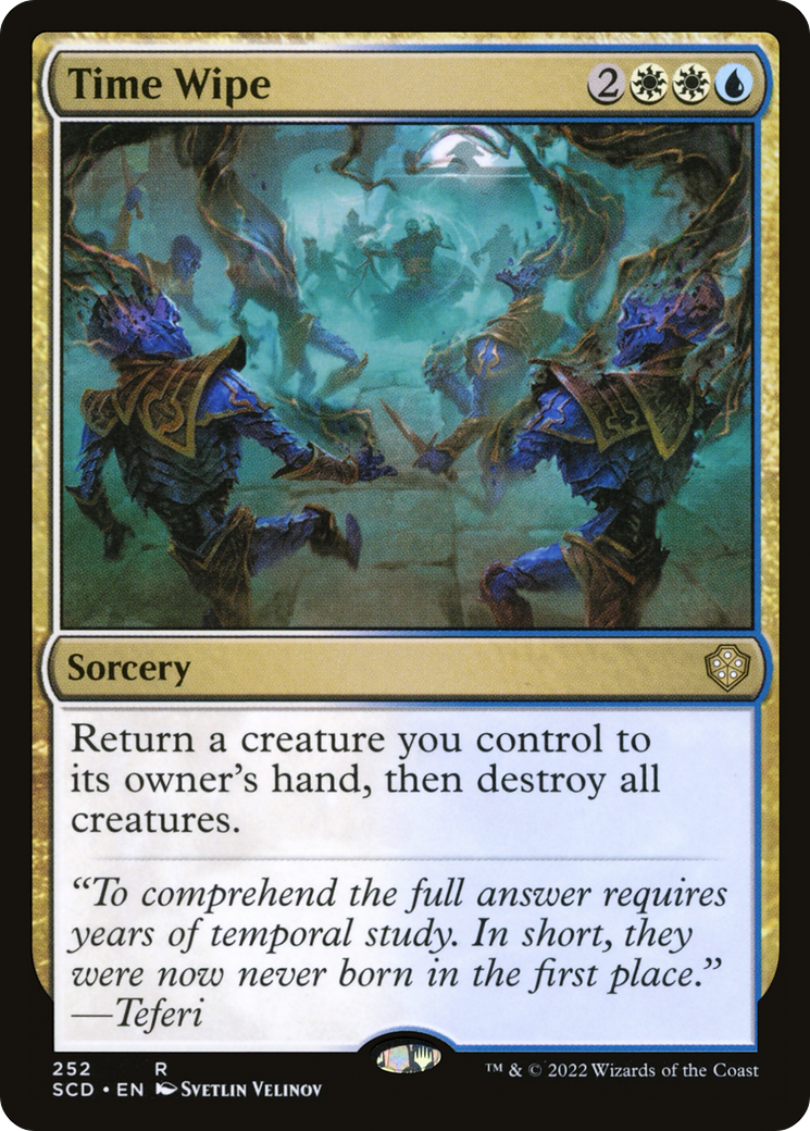 Time Wipe [Starter Commander Decks] | GrognardGamesBatavia