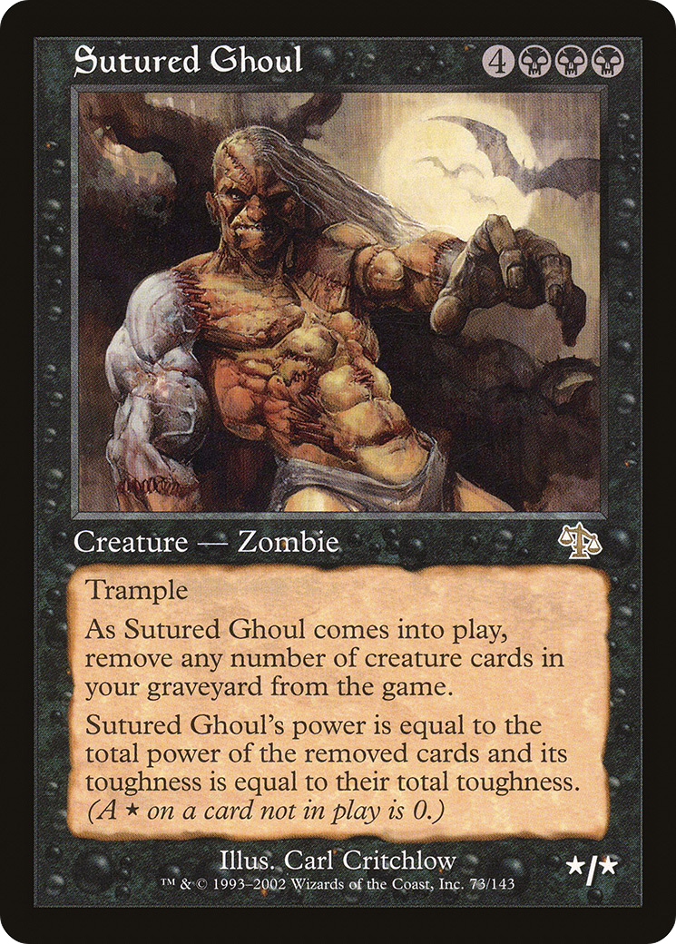 Sutured Ghoul [Judgment] | GrognardGamesBatavia