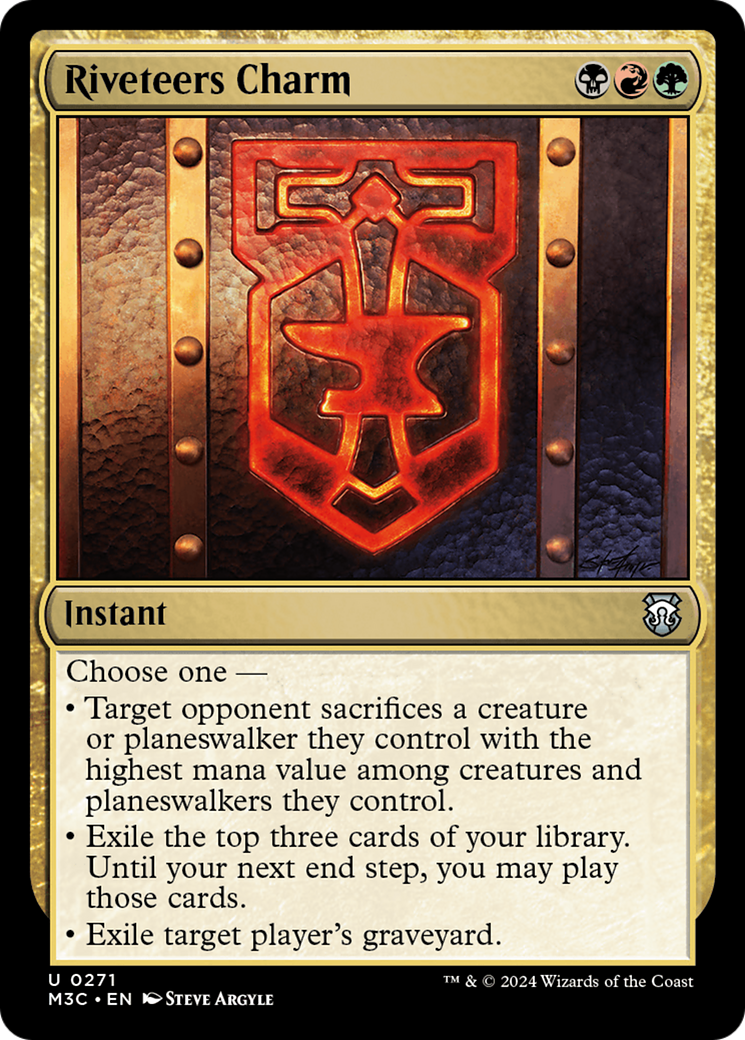 Riveteers Charm [Modern Horizons 3 Commander] | GrognardGamesBatavia