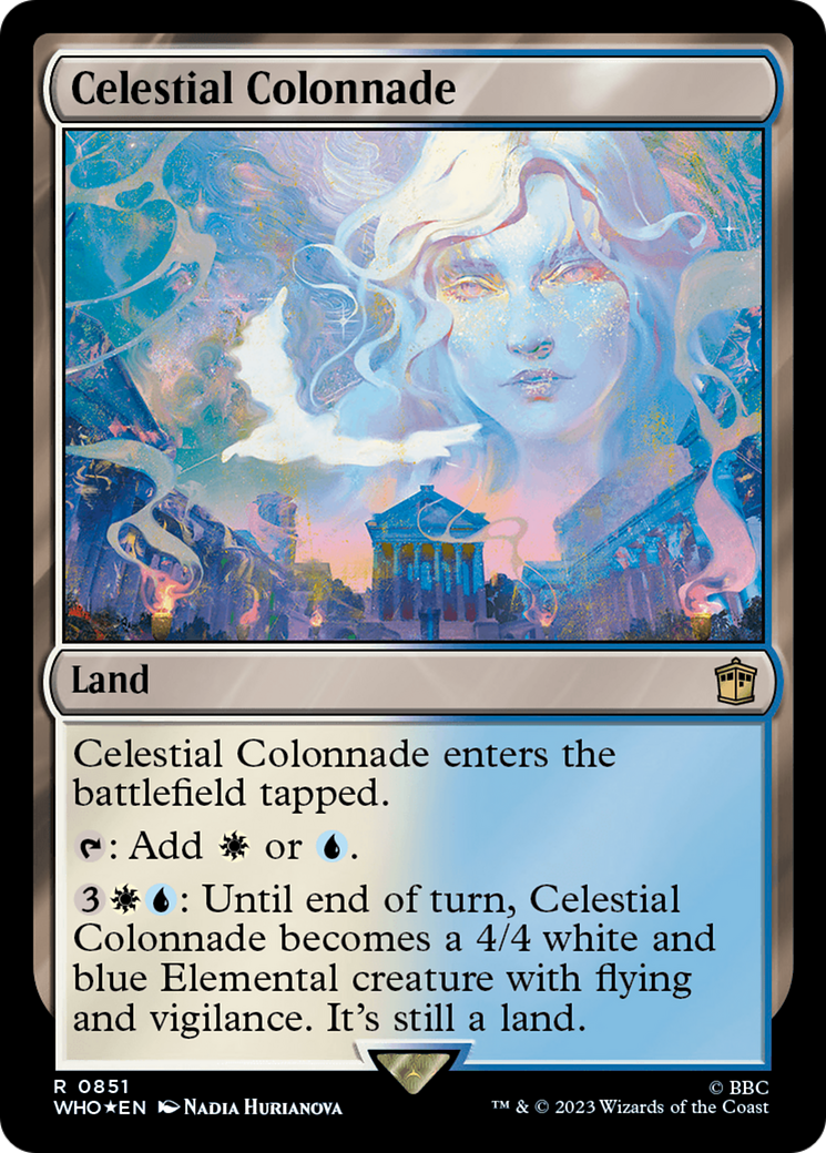 Celestial Colonnade (Surge Foil) [Doctor Who] | GrognardGamesBatavia