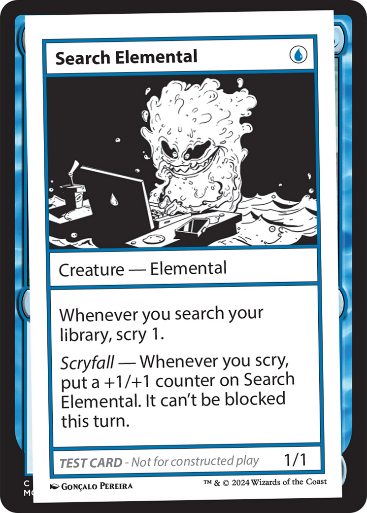 Search Elemental [Mystery Booster 2 Playtest Cards] | GrognardGamesBatavia