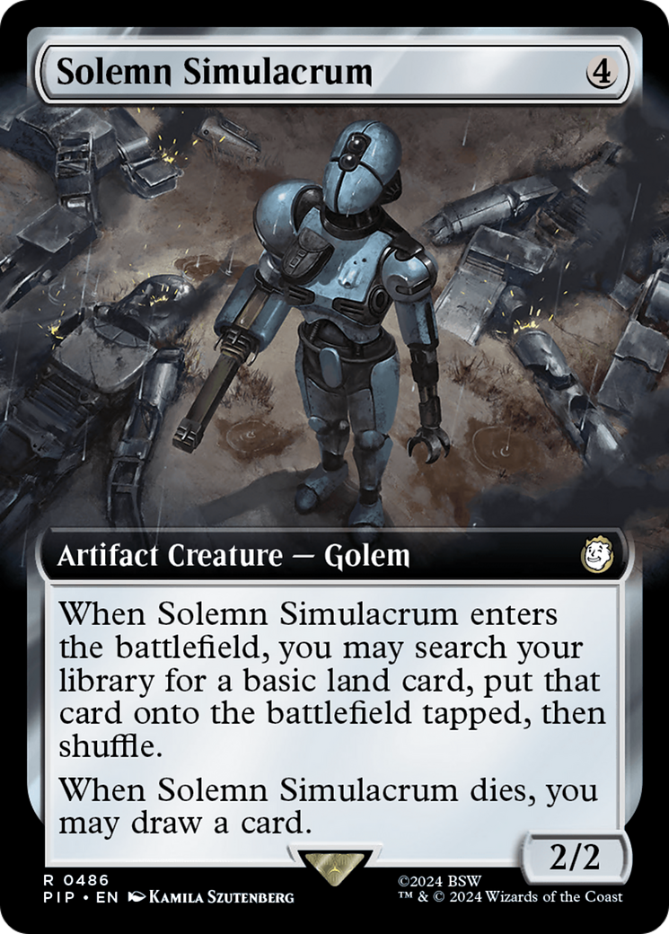 Solemn Simulacrum (Extended Art) [Fallout] | GrognardGamesBatavia