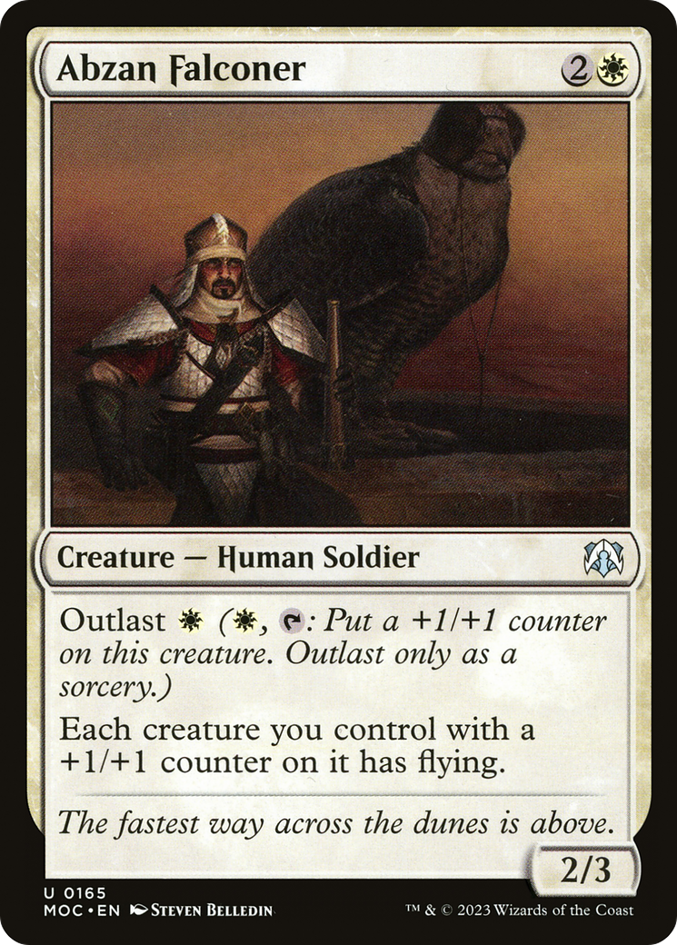 Abzan Falconer [March of the Machine Commander] | GrognardGamesBatavia