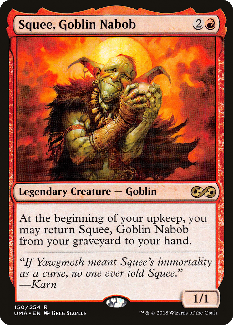 Squee, Goblin Nabob [Ultimate Masters] | GrognardGamesBatavia