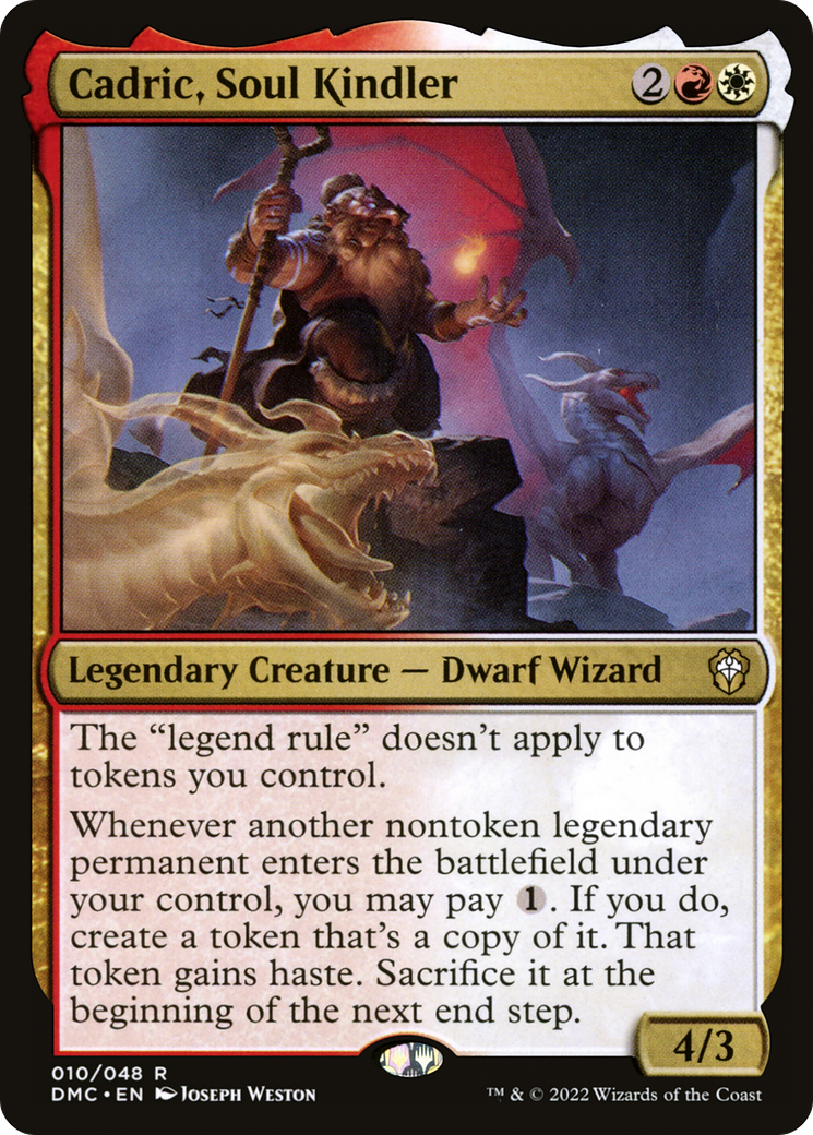 Cadric, Soul Kindler [Dominaria United Commander] | GrognardGamesBatavia