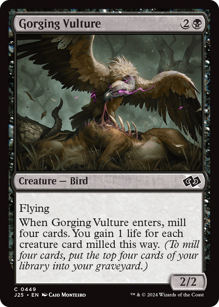 Gorging Vulture [Foundations Jumpstart] | GrognardGamesBatavia