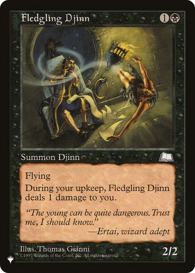 Fledgling Djinn [The List Reprints] | GrognardGamesBatavia