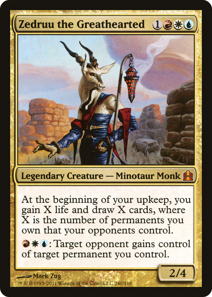 Zedruu the Greathearted [Commander 2011] | GrognardGamesBatavia