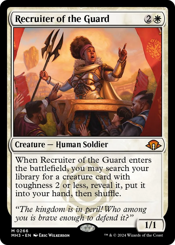 Recruiter of the Guard [Modern Horizons 3] | GrognardGamesBatavia