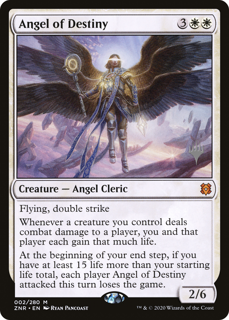 Angel of Destiny (Promo Pack) [Zendikar Rising Promos] | GrognardGamesBatavia
