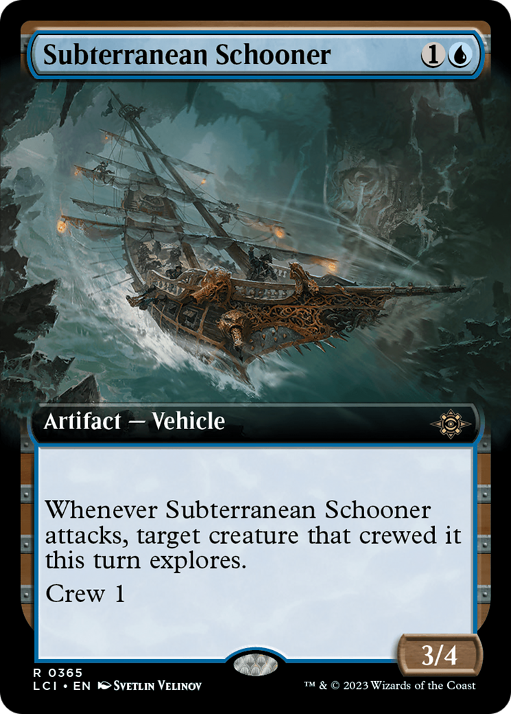 Subterranean Schooner (Extended Art) [The Lost Caverns of Ixalan] | GrognardGamesBatavia