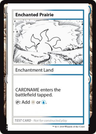 Enchanted Prairie (2021 Edition) [Mystery Booster Playtest Cards] | GrognardGamesBatavia