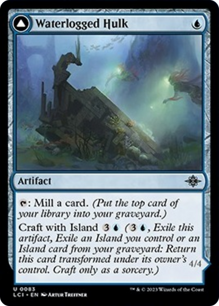 Waterlogged Hulk // Watertight Gondola [The Lost Caverns of Ixalan] | GrognardGamesBatavia