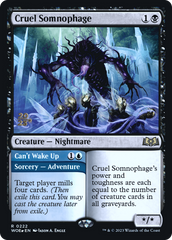 Cruel Somnophage // Can't Wake Up [Wilds of Eldraine Prerelease Promos] | GrognardGamesBatavia