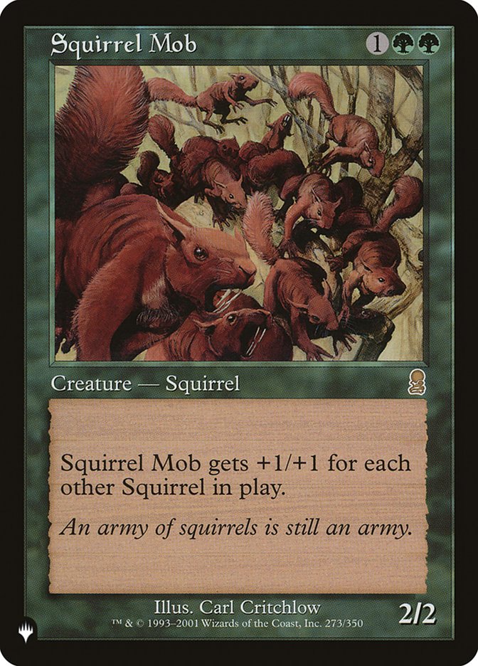 Squirrel Mob [The List] | GrognardGamesBatavia