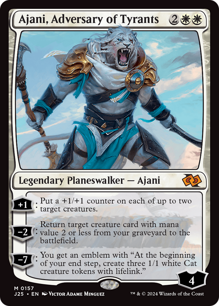 Ajani, Adversary of Tyrants [Foundations Jumpstart] | GrognardGamesBatavia