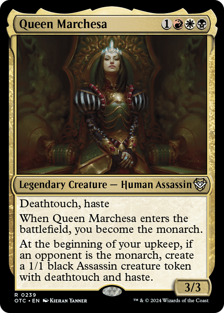 Queen Marchesa [Outlaws of Thunder Junction Commander] | GrognardGamesBatavia