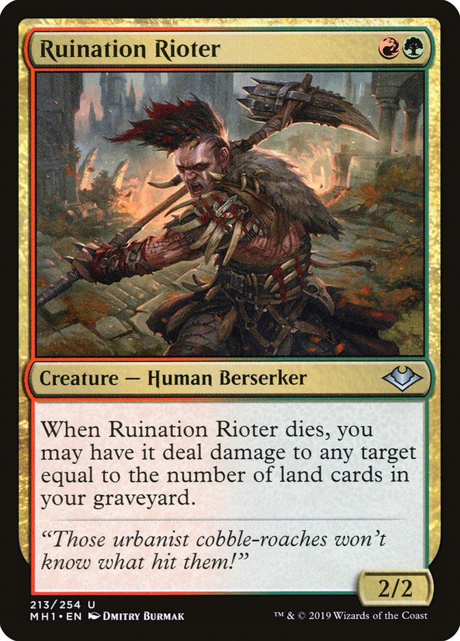 Ruination Rioter [Modern Horizons] | GrognardGamesBatavia
